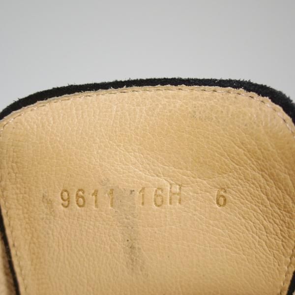 極美品★パラブーツ SIZE 6【貴重★スエード/WILLIAM/ウィリアム】ダブルモンク/マルシェソール/黒/メンズ/Paraboot★d621