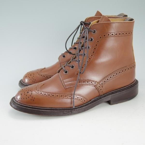 極上★トリッカーズ(レディース) SIZE 4.5【★カントリーブーツ/L5180】カーフ/茶/Tricker's★d622