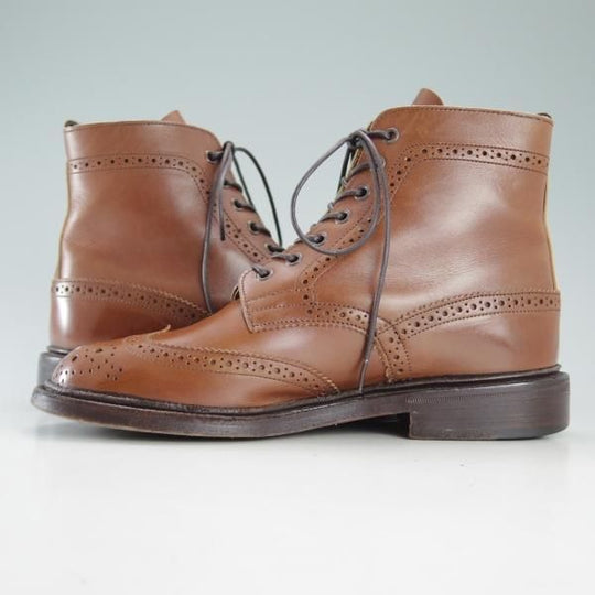 極上★トリッカーズ(レディース) SIZE 4.5【★カントリーブーツ/L5180】カーフ/茶/Tricker's★d622