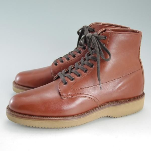 美品★オールデン(レディース) 5.5C【貴重★(80's〜90's)dezert別注/マンソンブーツ】13061/カーフ/茶/Alden★d625