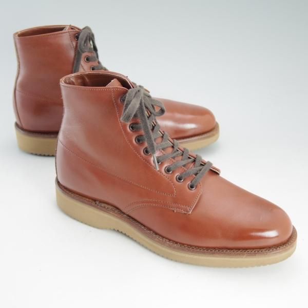 美品★オールデン(レディース) 5.5C【貴重★(80's〜90's)dezert別注/マンソンブーツ】13061/カーフ/茶/Alden★d625