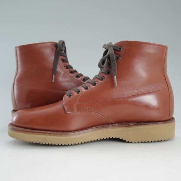 美品★オールデン(レディース) 5.5C【貴重★(80's〜90's)dezert別注/マンソンブーツ】13061/カーフ/茶/Alden★d625