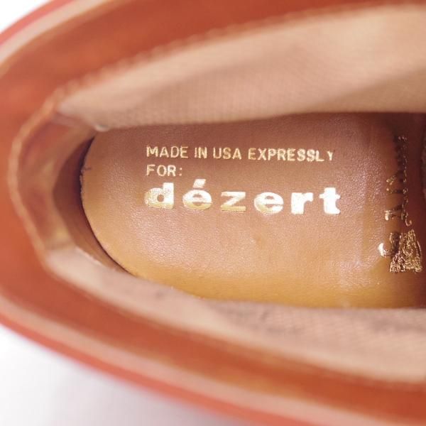 美品★オールデン(レディース) 5.5C【貴重★(80's〜90's)dezert別注/マンソンブーツ】13061/カーフ/茶/Alden★d625