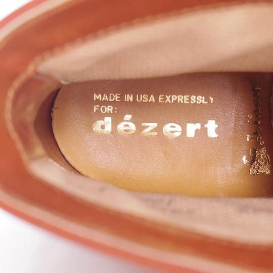 美品★オールデン(レディース) 5.5C【貴重★(80's〜90's)dezert別注/マンソンブーツ】13061/カーフ/茶/Alden★d625