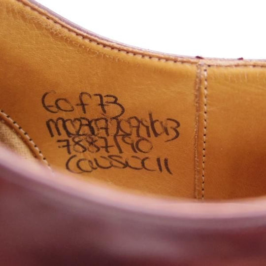 極上★チャーチ 60F/UK6【貴重★CONSUL/旧チャーチ/ブックバインダーカーフ】73ラスト/コンサル/ストレートチップ/メンズ/Church's★d627