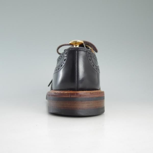 極上★トリッカーズ SIZE 7.5【★ダイナイトソール仕様/BOURTON/バートン/M5633】カントリーシューズ/短靴/黒/メンズ/Tricker's★d628