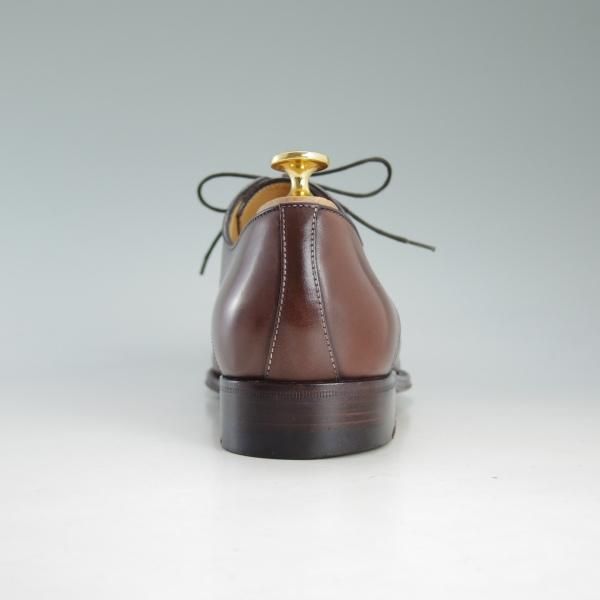 美品★(伊)ア・テストーニ SIZE 6【上級★ブラックラベル/BLACK LABEL】オックスフォード/カーフ/茶/メンズ/靴/シューズ/a.testoni★d630