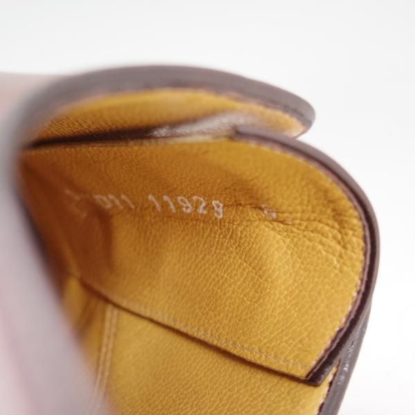 美品★(伊)ア・テストーニ SIZE 6【上級★ブラックラベル/BLACK LABEL】オックスフォード/カーフ/茶/メンズ/靴/シューズ/a.testoni★d630