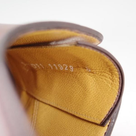 美品★(伊)ア・テストーニ SIZE 6【上級★ブラックラベル/BLACK LABEL】オックスフォード/カーフ/茶/メンズ/靴/シューズ/a.testoni★d630