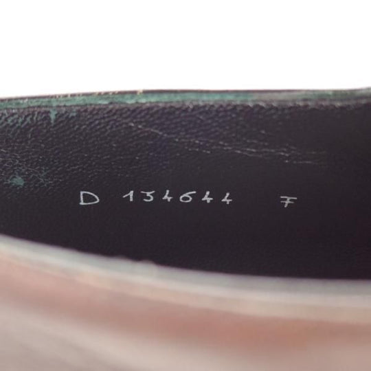 ★(伊)タニノクリスチー SIZE 7【定価18万円以上★最後期のダブルモンク/134644】カーフ/茶/メンズ/TANINO CRISCI★d631