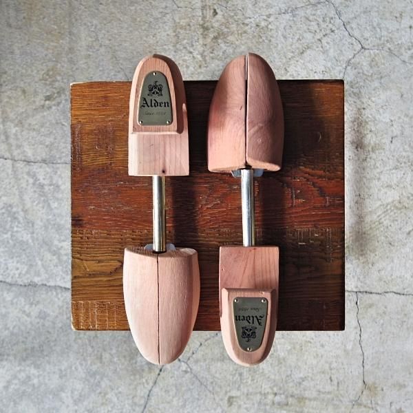 極上★オールデン XSサイズ【★純正シューツリー/(米)ロチェスター製】木製シューキーパー/メンズ/ROCHESTER/Alden★d633