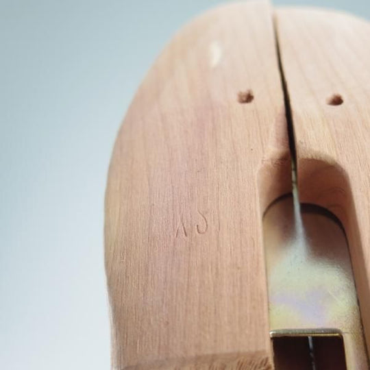 極上★オールデン XSサイズ【★純正シューツリー/(米)ロチェスター製】木製シューキーパー/メンズ/ROCHESTER/Alden★d633