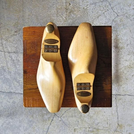 極上★エドワードグリーン 6E【貴重★旧トップドロワー用/ヒンジ式シューツリー/808ラスト】木製シューキーパー/EDWARD GREEN★d636