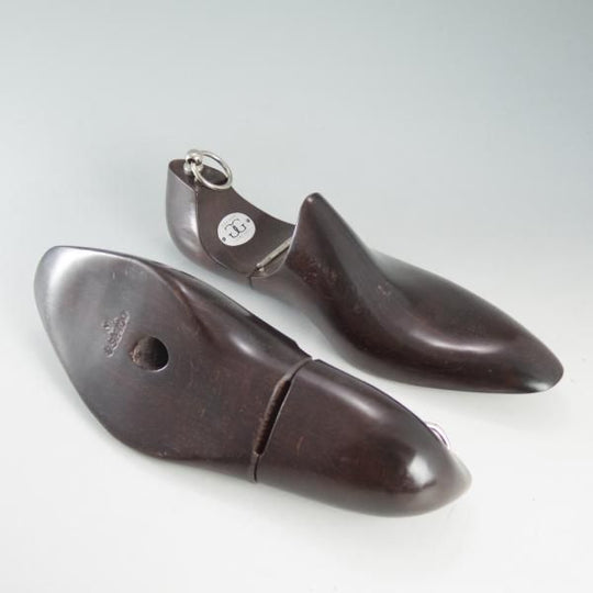 美品★(英)ガジアーノ&ガーリング UK9.5〜10程度【貴重★ビスポーク用/純正シューツリー】木製シューキーパー/GAZIANO&GIRLING★d637