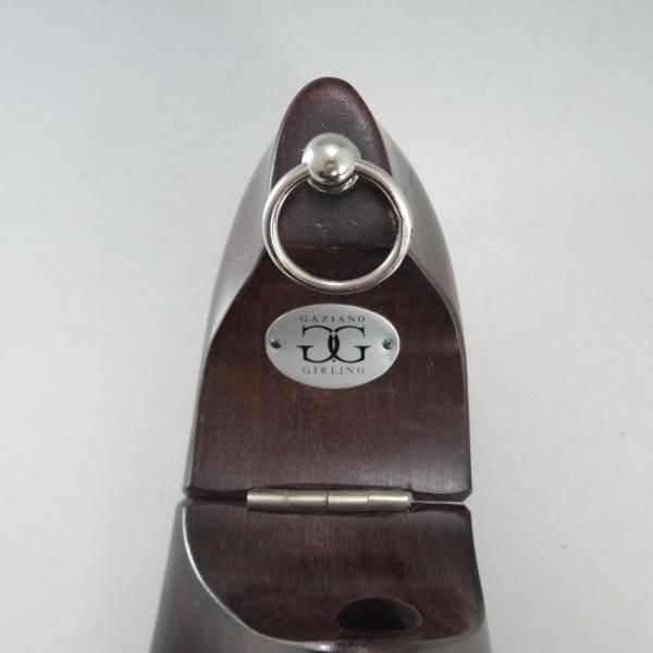 美品★(英)ガジアーノ&ガーリング UK9.5〜10程度【貴重★ビスポーク用/純正シューツリー】木製シューキーパー/GAZIANO&GIRLING★d637