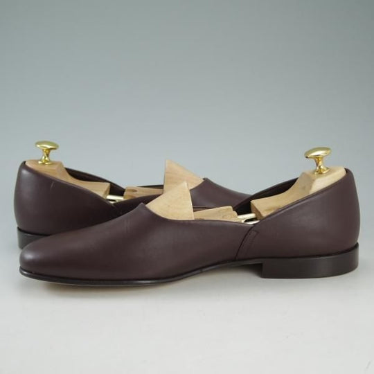 新品★チャーチ 70F/UK7【貴重★ルームシューズ/56ラスト】AJAX03/スリッパー/スリッポン/カーフ/茶/メンズ/Church's★d640