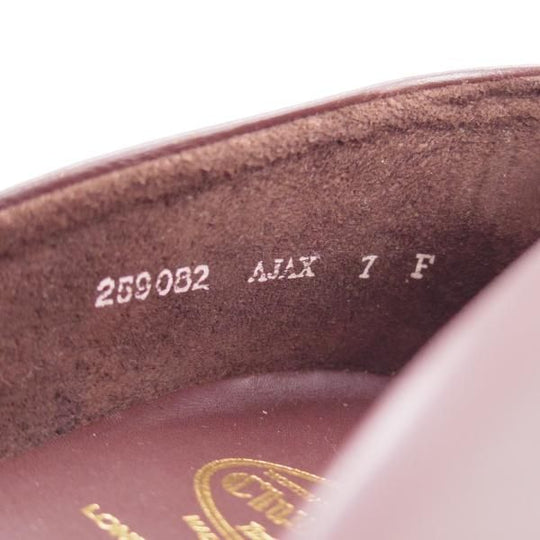新品★チャーチ 70F/UK7【貴重★ルームシューズ/56ラスト】AJAX03/スリッパー/スリッポン/カーフ/茶/メンズ/Church's★d640