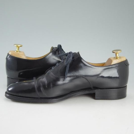 極上★クロケット&ジョーンズ 7E【★ポールスミス別注/CONNAUGHT】236ラスト/ストレートチップ/黒/メンズ/Paul Smith/Crockett&Jones★d642