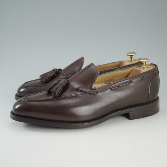 新品★トリッカーズ SIZE 7.5【貴重★(米)J.PRESS別注/ダイナイトソール仕様】タッセルローファー/M6142/茶/メンズ/Tricker's★d643