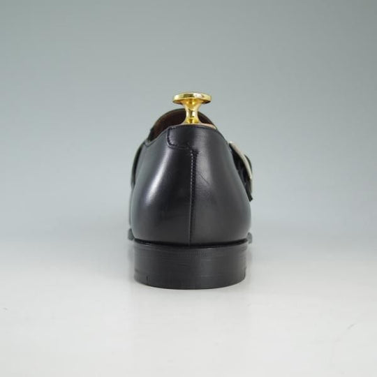 新品★(英)グレンソン 6.5E【貴重★モンクストラップ型スリッポン】103ラスト/33304-01/カーフ/黒/メンズ/GRENSON★d644