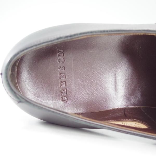 新品★(英)グレンソン 6.5E【貴重★モンクストラップ型スリッポン】103ラスト/33304-01/カーフ/黒/メンズ/GRENSON★d644