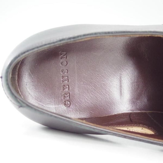 新品★(英)グレンソン 6.5E【貴重★モンクストラップ型スリッポン】103ラスト/33304-01/カーフ/黒/メンズ/GRENSON★d644