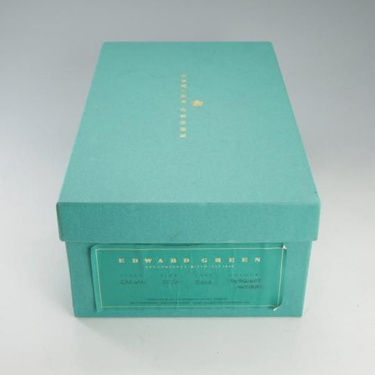 美品★エドワードグリーン 7.5E【定価￥171,720-★カドガン/CADOGAN/202ラスト】セミブローグ/カーフ/赤茶/EDWARD GREEN★d646