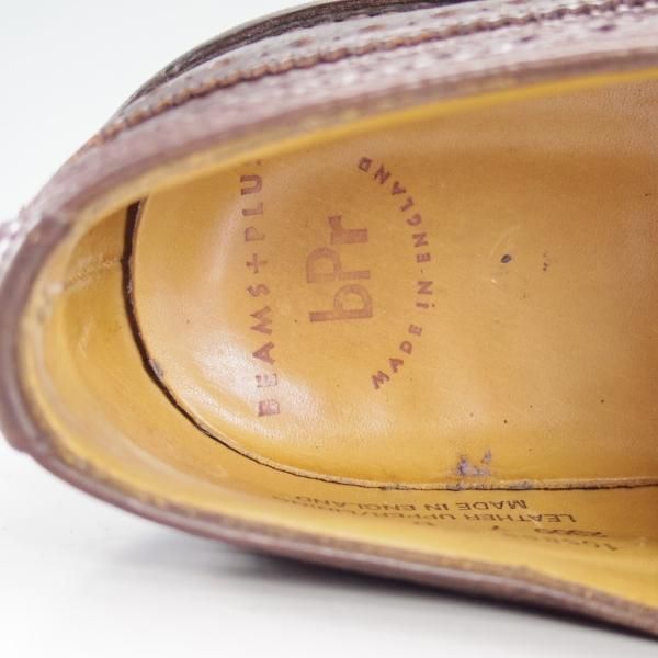 ★(英)アルフレッドサージェント 7D【★BEAMS plus別注/カントリーシューズ】短靴/茶/メンズ/サージェント/Alfred Sargent★d650