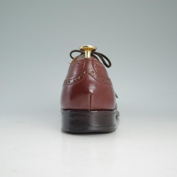 極上★チャーチ  70E/UK7【貴重★旧チャーチのディプロマット/DIPLOMAT IV/73ラスト】3都市/セミブローグ/カーフ/メンズ/Church's★d651