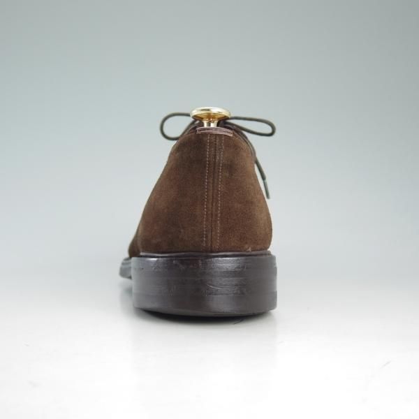 極上★チャーチ 85F/UK8.5【貴重★旧チャーチ/224ラスト/(伊)Calzoleria Borghini別注】3都市ロゴ/プレーントゥ/メンズ/Church's★d653