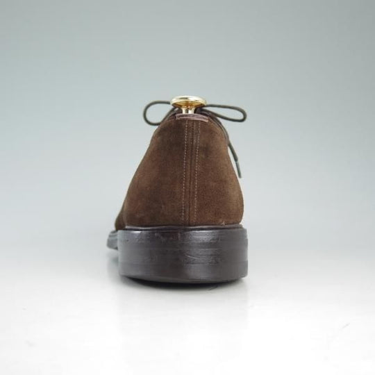 極上★チャーチ 85F/UK8.5【貴重★旧チャーチ/224ラスト/(伊)Calzoleria Borghini別注】3都市ロゴ/プレーントゥ/メンズ/Church's★d653