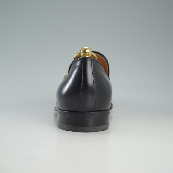 新品★(伊)タニノクリスチー SIZE 7【貴重★デッドストック/BOLZO/キルトモンク】1122906/カーフ/NERO/黒/メンズ/TANINO CRISCI★d655