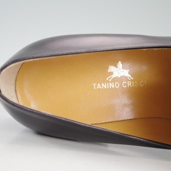 新品★(伊)タニノクリスチー SIZE 7【貴重★デッドストック/BOLZO/キルトモンク】1122906/カーフ/NERO/黒/メンズ/TANINO CRISCI★d655
