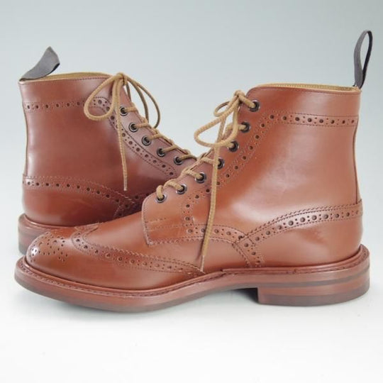 ほぼ未使用★トリッカーズ SIZE 8.5【ダイナイトソール仕様★マロンアンティーク】2508/モールトン/カントリーブーツ/Tricker's★d661
