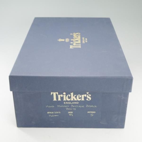 ほぼ未使用★トリッカーズ SIZE 8.5【ダイナイトソール仕様★マロンアンティーク】2508/モールトン/カントリーブーツ/Tricker's★d661