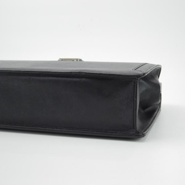 美品★バーバリー/Burberry【貴重★ダレスバッグ】メンズ ビジネス バッグ/レザー/黒/ブリーフケース★N5336