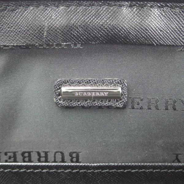美品★バーバリー/Burberry【貴重★ダレスバッグ】メンズ ビジネス バッグ/レザー/黒/ブリーフケース★N5336