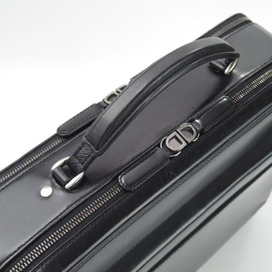 極上★(英)ダンヒル/dunhill【★ブリーフケース】メンズ ビジネス バッグ/レザー/黒★N5338