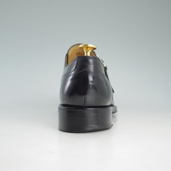 極上★(ベルギー)AMBIORIX/アンビオリクス SIZE 7【貴重★ベルギー王室御用達】モンクストラップ/カーフ/黒/メンズ★d663