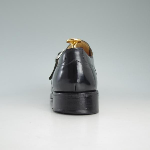 極上★(ベルギー)AMBIORIX/アンビオリクス SIZE 7【貴重★ベルギー王室御用達】モンクストラップ/カーフ/黒/メンズ★d663