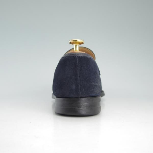 クロケット＆ジョーンズのSYDNEY 6E ネイビー クロケットアンドジョーンズ CROCKETT\u0026JONES SYDNEY スエード コイン