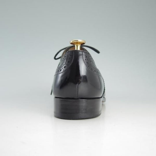 美品★トリッカーズ SIZE 7【貴重★ドレスライン/NORFLK/6463】フルブローグ/カーフ/黒/メンズ/5067-1/短靴/Tricker's★d665