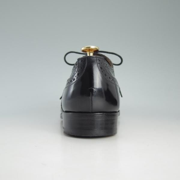 美品★トリッカーズ SIZE 7【貴重★ドレスライン/NORFLK/6463】フルブローグ/カーフ/黒/メンズ/5067-1/短靴/Tricker's★d665