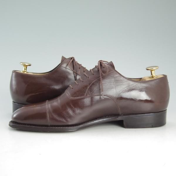 極上★(伊)エンツォ・ボナフェ SIZE 39.5【ハンドソーンウェルテッド製法/九分仕立て★BEAMS別注】茶/ビームス/Enzo Bonafe★d667