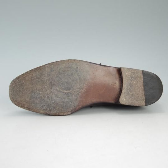 極上★(伊)エンツォ・ボナフェ SIZE 39.5【ハンドソーンウェルテッド製法/九分仕立て★BEAMS別注】茶/ビームス/Enzo Bonafe★d667