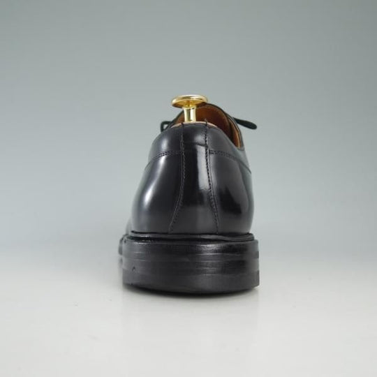 美品★クロケット&ジョーンズ 8.5E【ダイナイトソール仕様★SHELTON/325ラスト】Uチップ/キャバレリーカーフ/黒/Crockett&Jones★d669