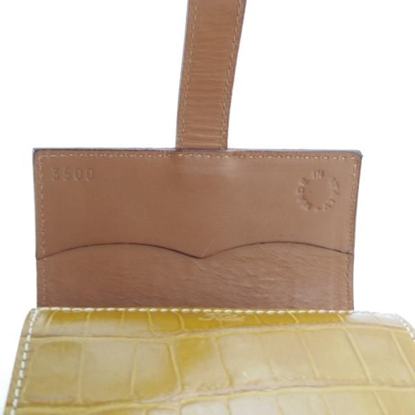 未使用★フェリージ/Felisi【★二つ折り財布/3500/SA/コロコロ】エンボスレザー/本革/レザー/ライトブラウン/薄茶/メンズ&レディース兼★d671