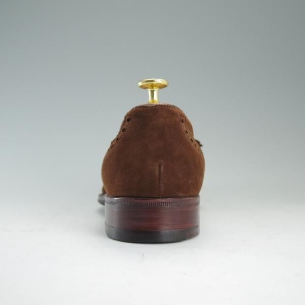 極上★チャーチ UK7.5程度/85D【貴重(英)Alan McAfee別注★アンテロープ革/REAL CAPE BUCK】タッセルローファー/メンズ/Church's★d677