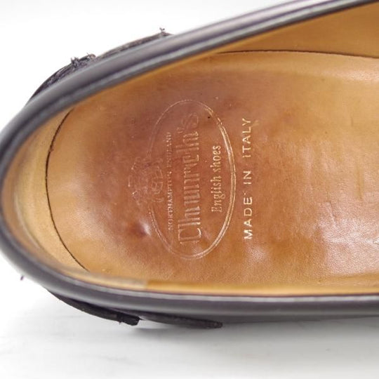 ★チャーチ(レディース) SIZE 37【★コインローファー/SALLY R/サリー】ポリッシュドバインダーカーフ/黒/Church's★d678
