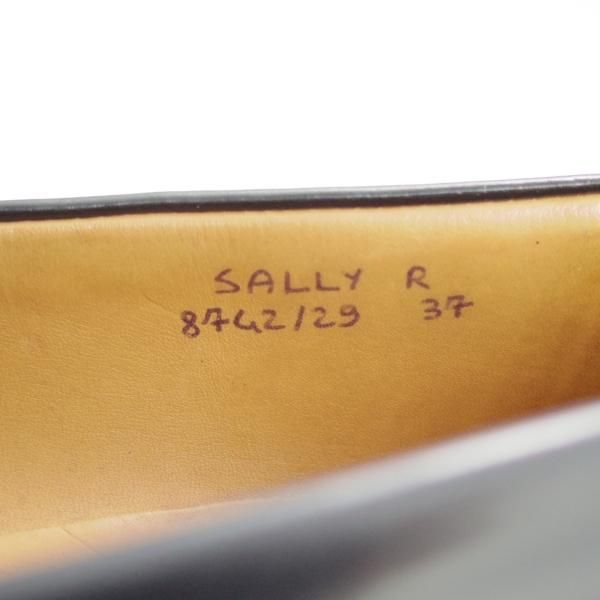 ★チャーチ(レディース) SIZE 37【★コインローファー/SALLY R/サリー】ポリッシュドバインダーカーフ/黒/Church's★d678